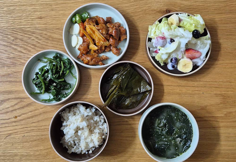 일요일 저녁 식단