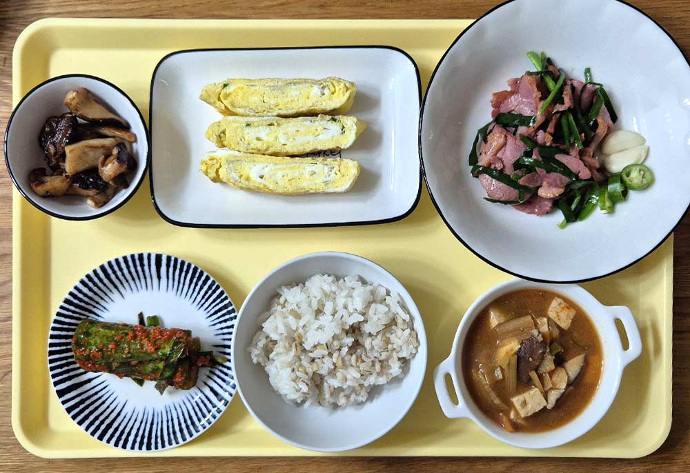 수요일 저녁 식단