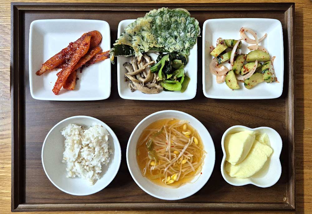 월요일 저녁 식단
